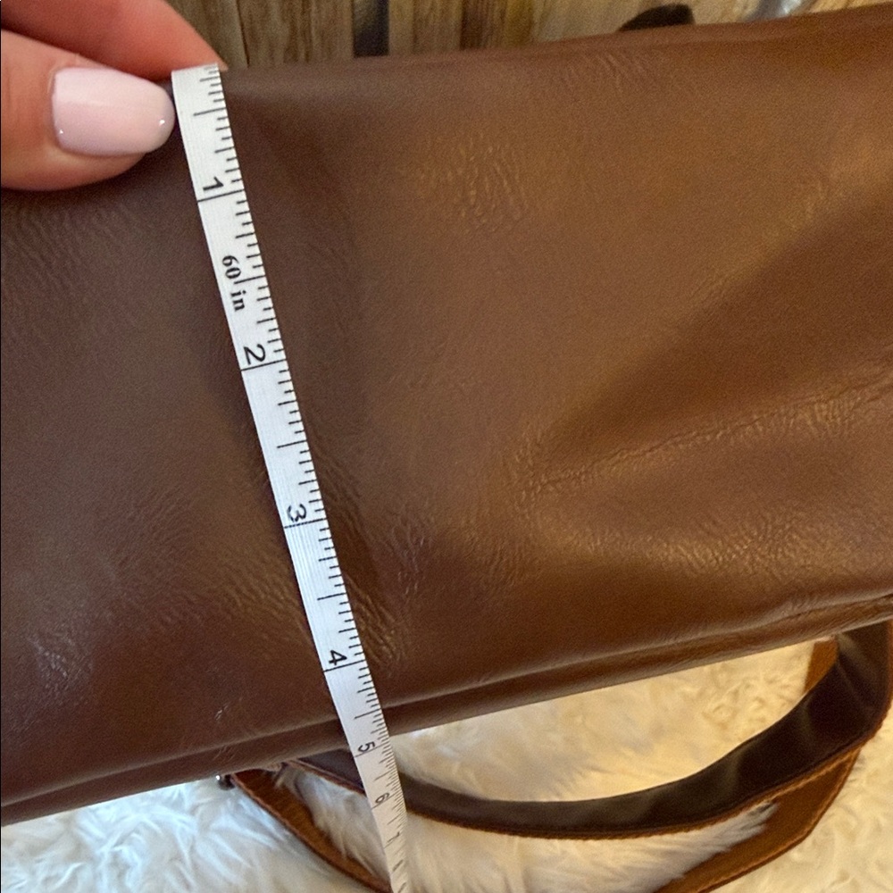 Tan Leather Backpack - Picture 10 of 11
